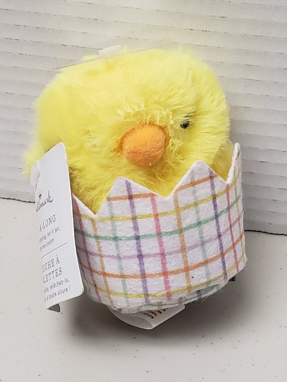 Hallmark Easter Chick Zip A Long Toy
